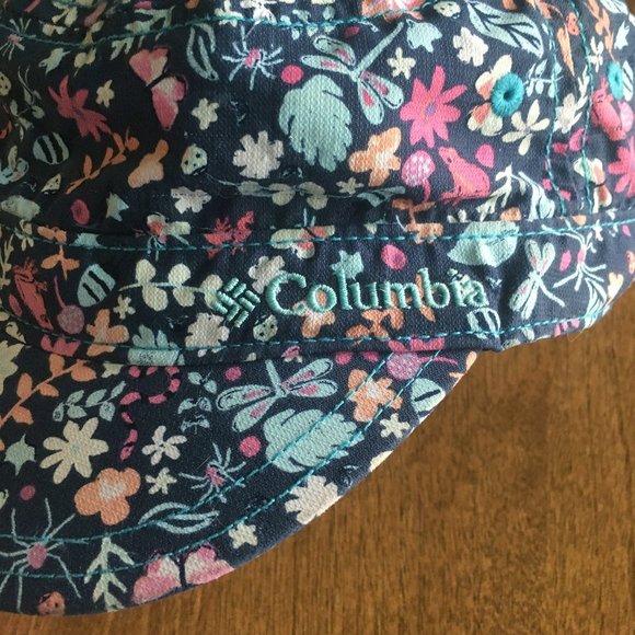 Columbia floral toddler sun cap - Picture 2 of 13